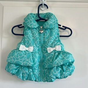 Kids Headquarters zippered spring/fall vest size 3-6m
